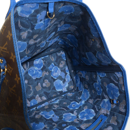 Louis Vuitton Monogram Articles de Voyage Ikat Neverfull GM Grand Blue 5 of 7