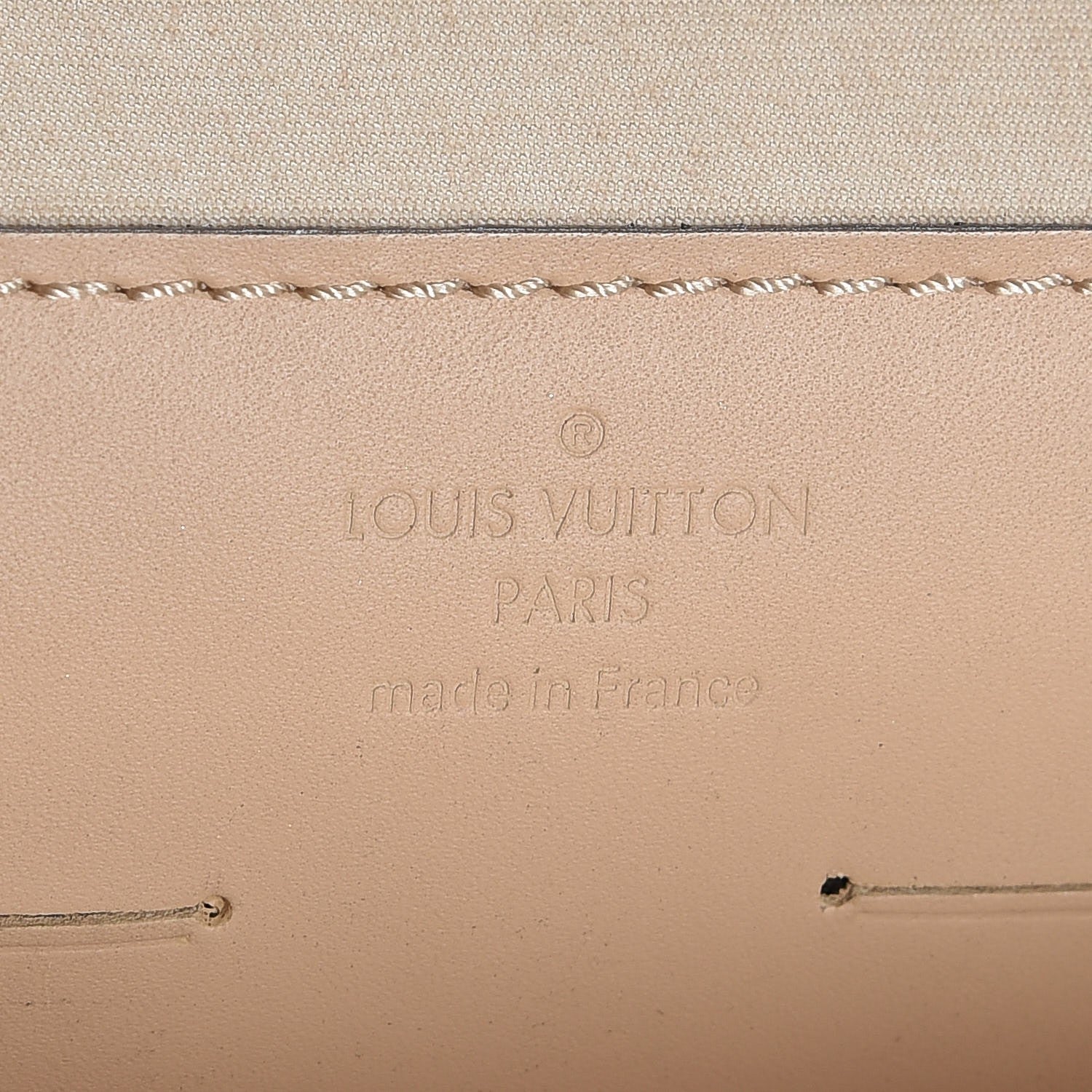Louis Vuitton Vernis Ana Clutch Dune 7 of 9