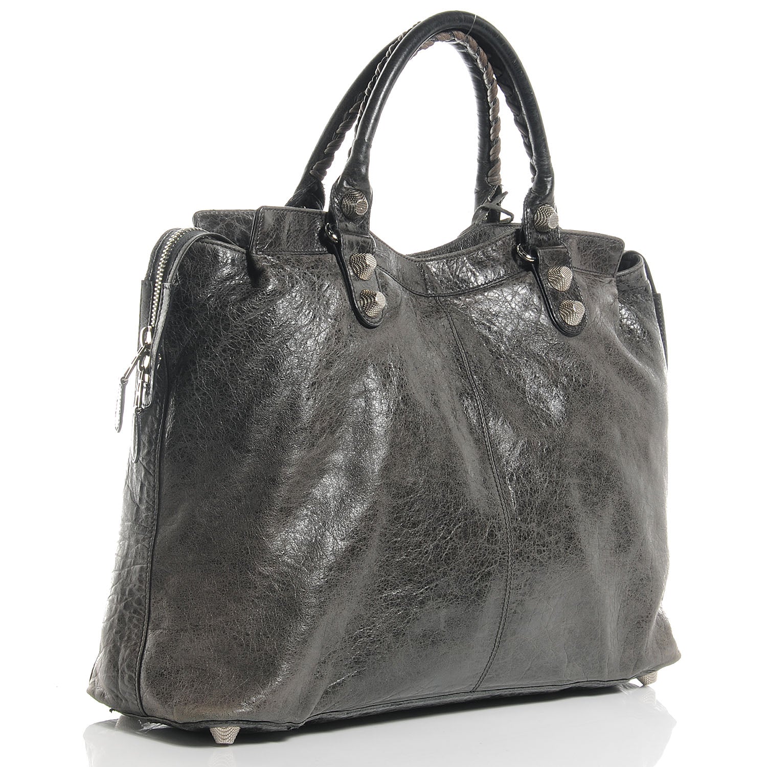 Balenciaga Chevre Giant 21 Silver Hardware RTT Anthracite 3 of 9