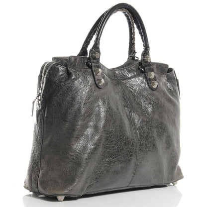 Balenciaga Chevre Giant 21 Silver Hardware RTT Anthracite 3 of 9