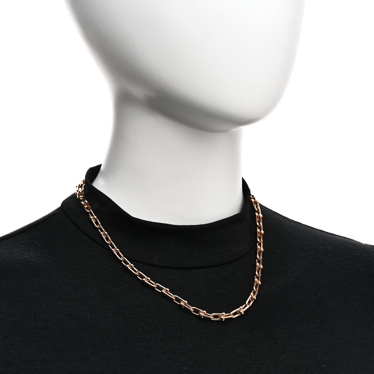 18K Rose Gold Small HardWear Link Necklace
