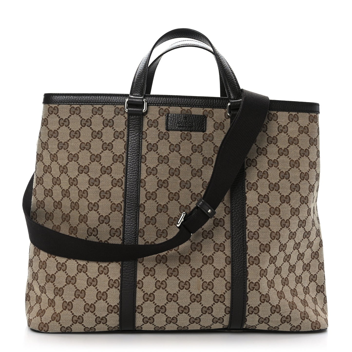 GG Monogram Large Joy Tote Bag Dark Brown