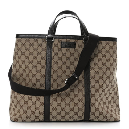 Gucci GG Monogram Large Joy Tote Bag Dark Brown 1 of 9