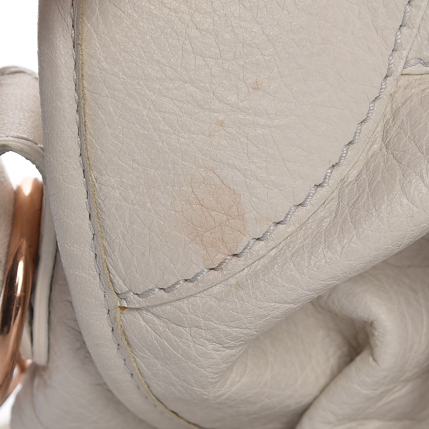 Agneau Giant 12 Rose Gold Hardware City White Light
