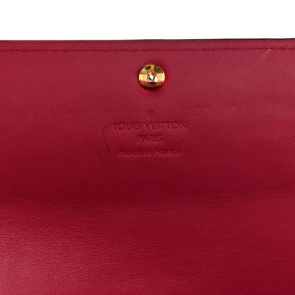 Louis Vuitton Vernis Sarah Wallet Rose Indien 6 of 9