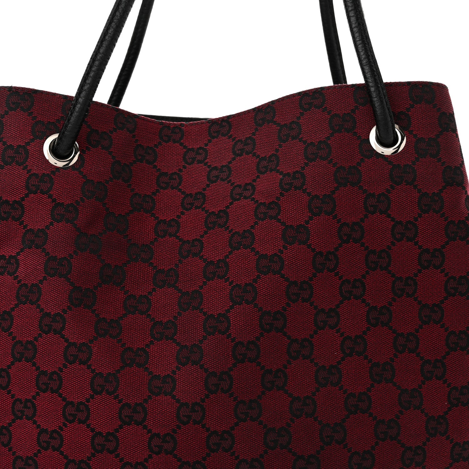 Gucci Monogram Gifford Tote Red 8 of 10
