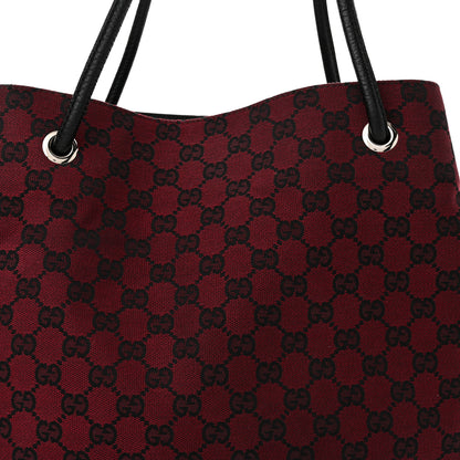 Gucci Monogram Gifford Tote Red 8 of 10