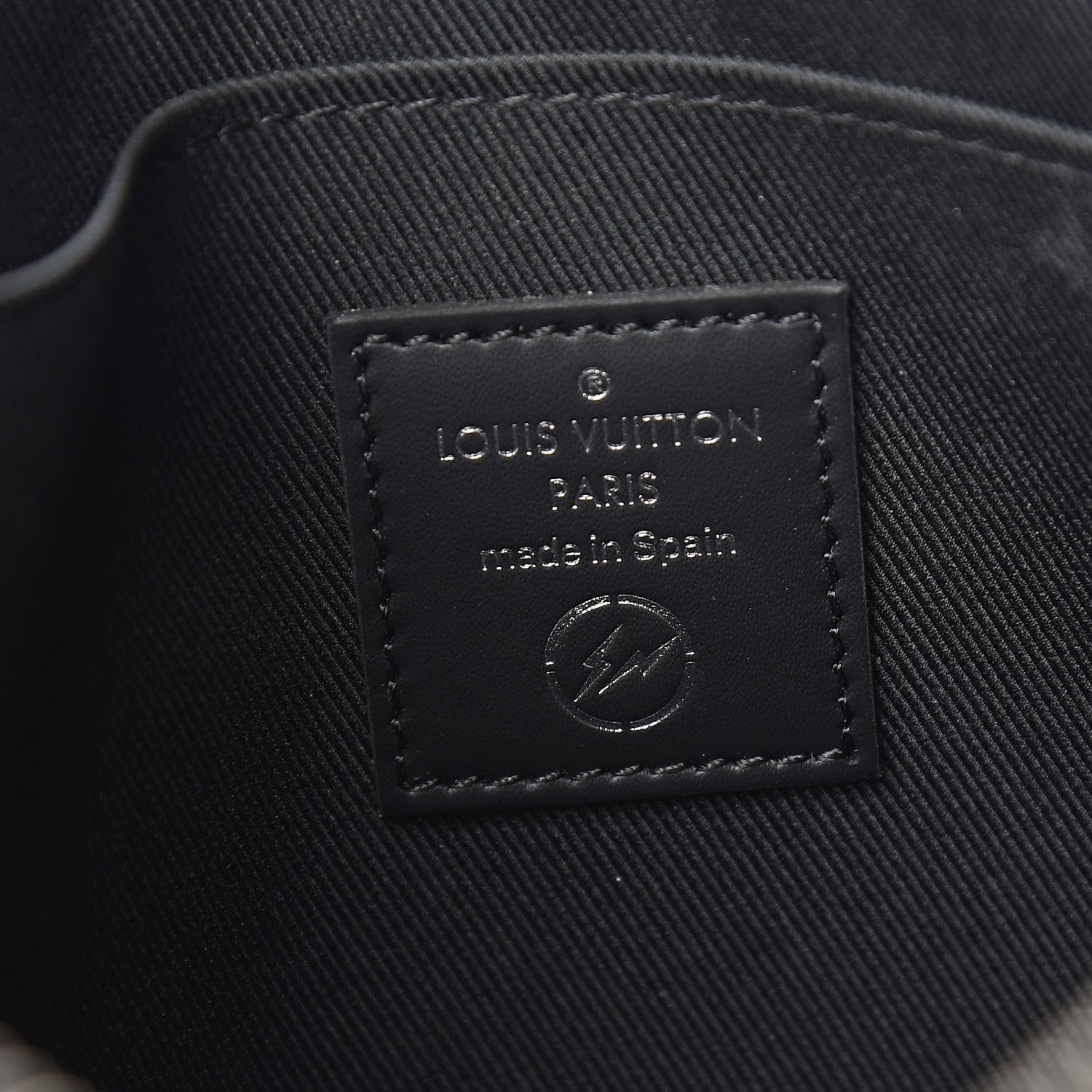 Louis Vuitton Monogram Eclipse Fragment Design iPad Pouch 6 of 7