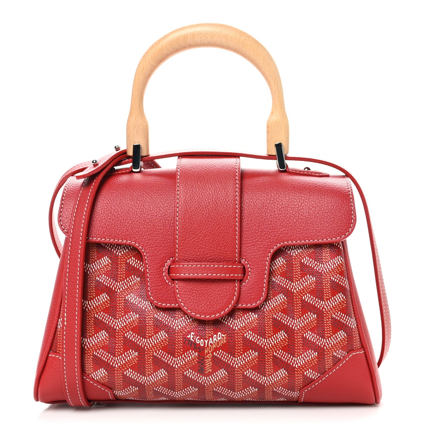 Goyard Goyardine Saigon Mini Red 1 of 9