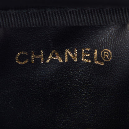 Chanel Caviar Vanity Cosmetic Case Burgundy 7 of 8