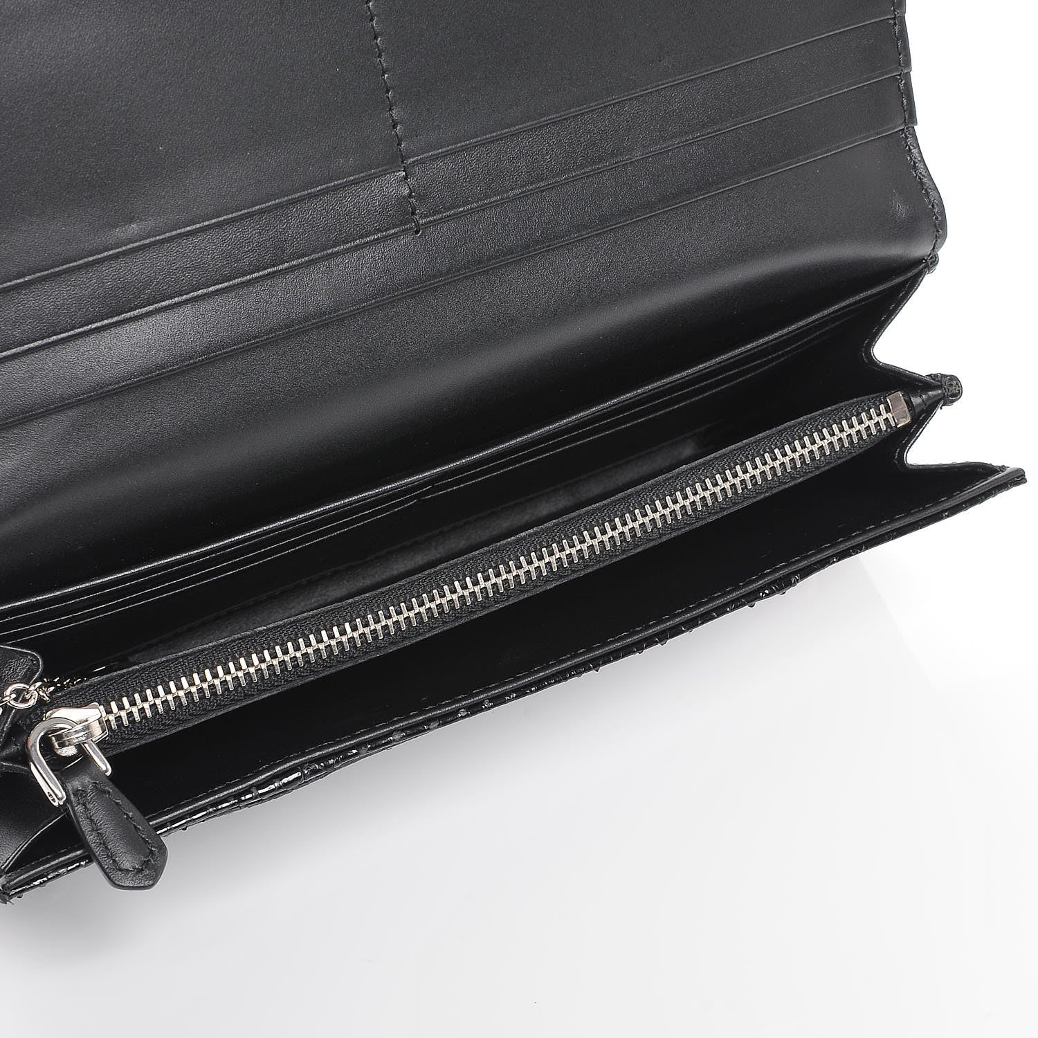 Prada Ayers Continental Flap Wallet Nero Black 5 of 6
