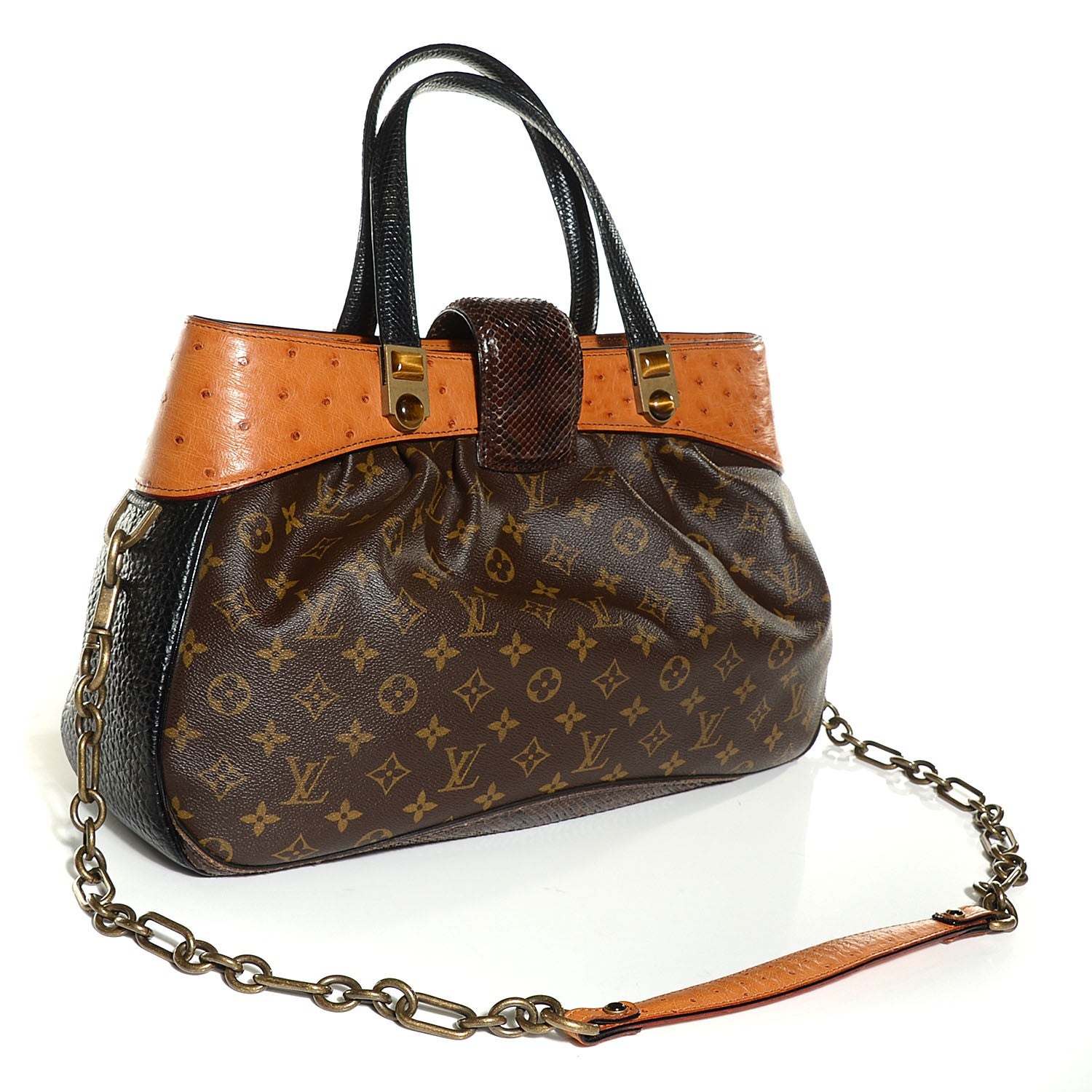 Louis Vuitton Monogram Ostrich Oskar Waltz 3 of 7