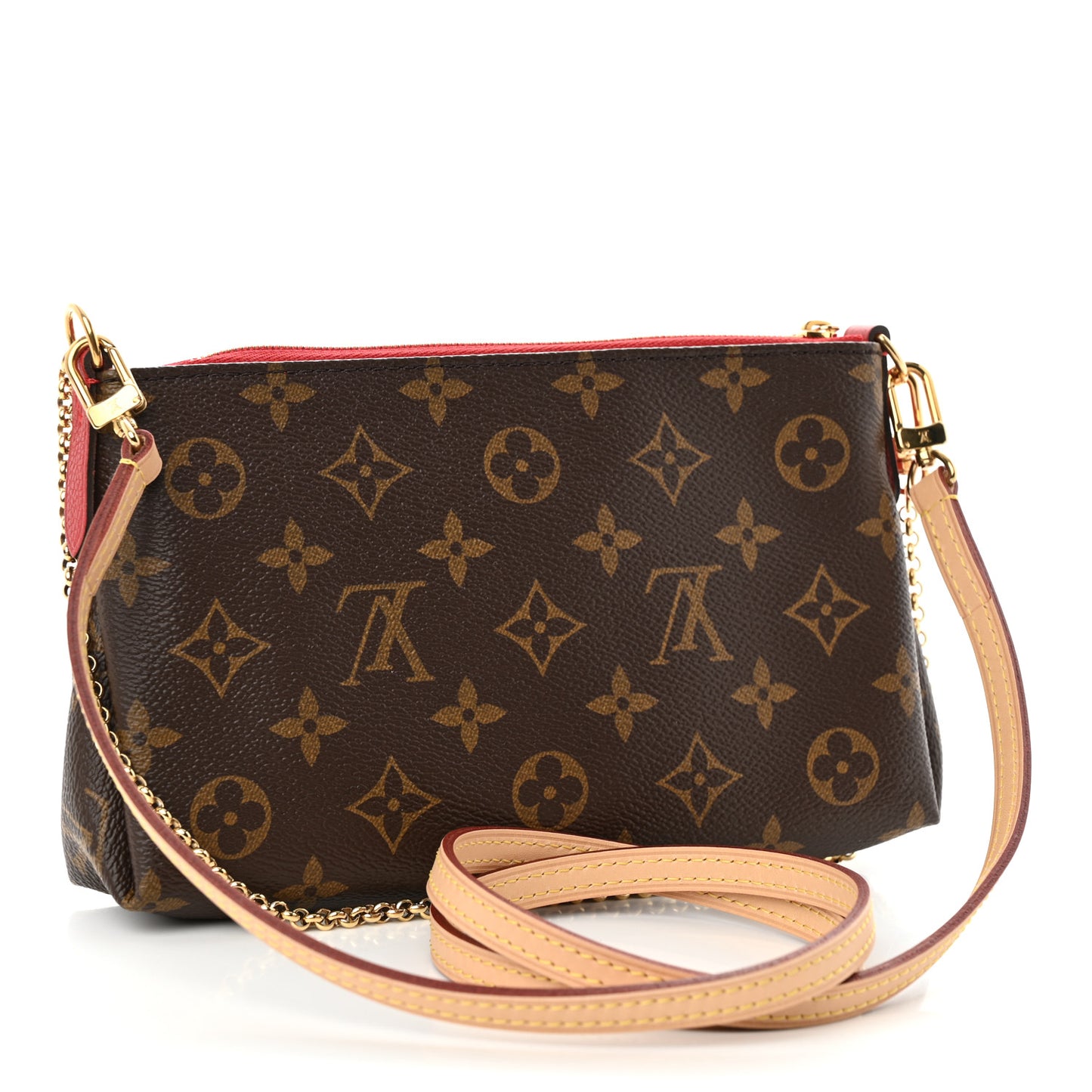 Monogram Pallas Clutch Cherry