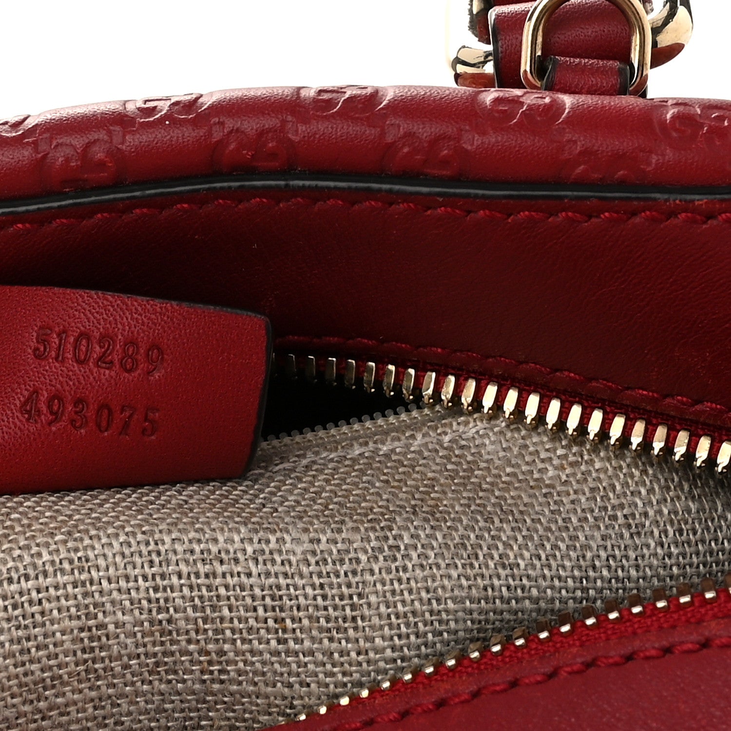 Gucci Microguccissima Small Crossbody Bag Rosso 7 of 12