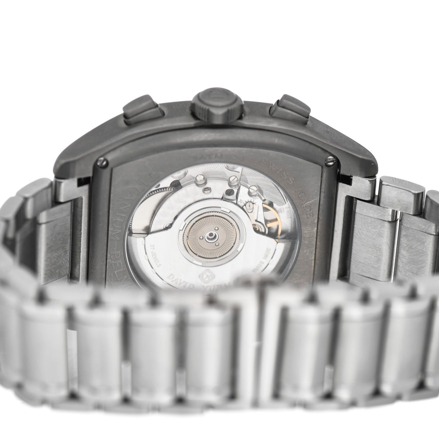 Titanium 41mm Belmont Chronograph Automatic Watch Grey