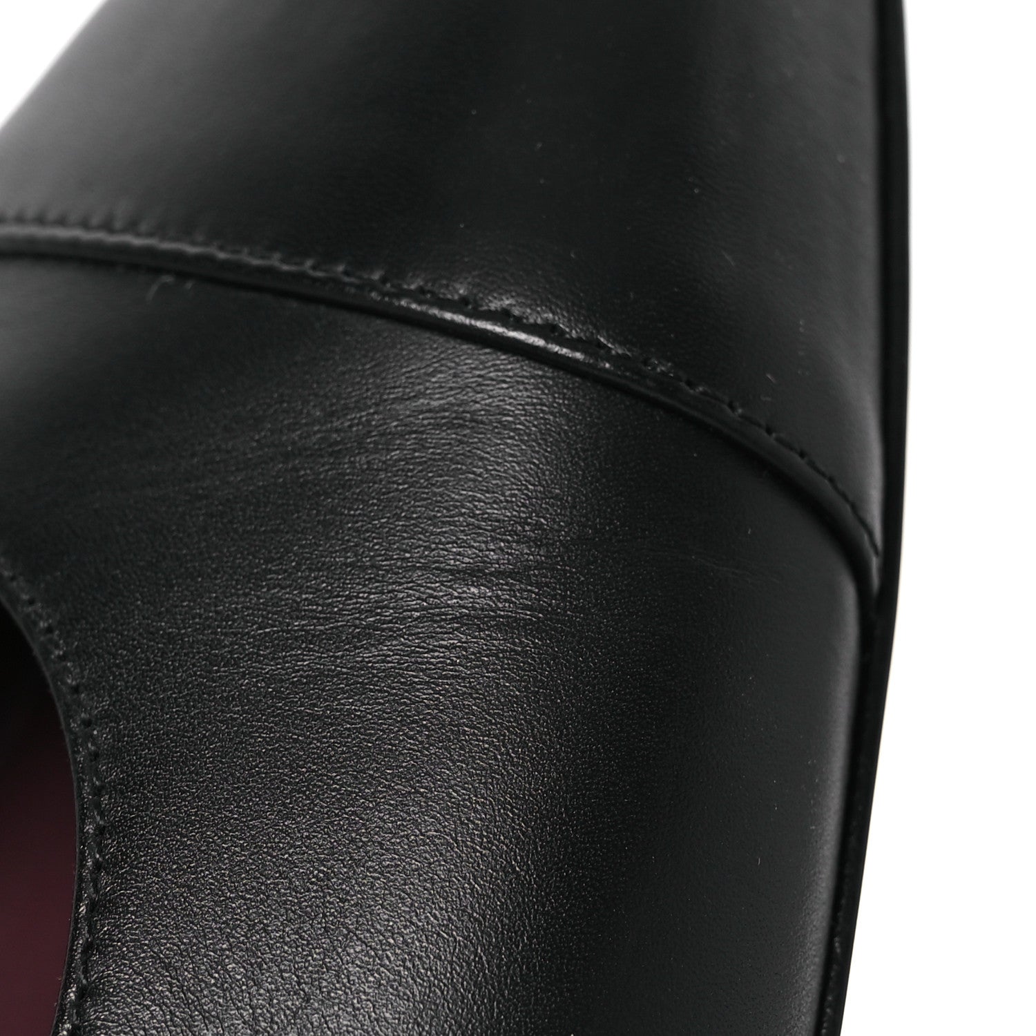 Chanel Lambskin Cap Toe CC Uniform Ballerina Flats 38 Black 14 of 15
