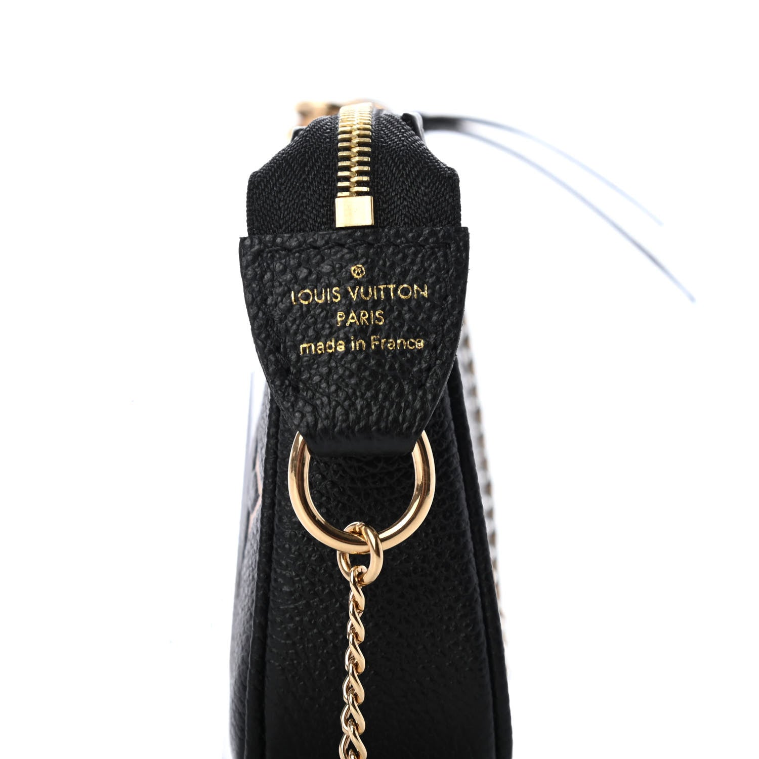 Louis Vuitton Empreinte Monogram Giant Mini Pochette Accessories Black 4 of 6