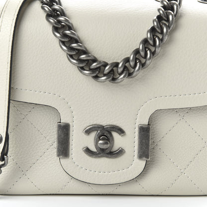 Chanel Grained Calfskin Archi Chic Flap Ivory 10 of 10