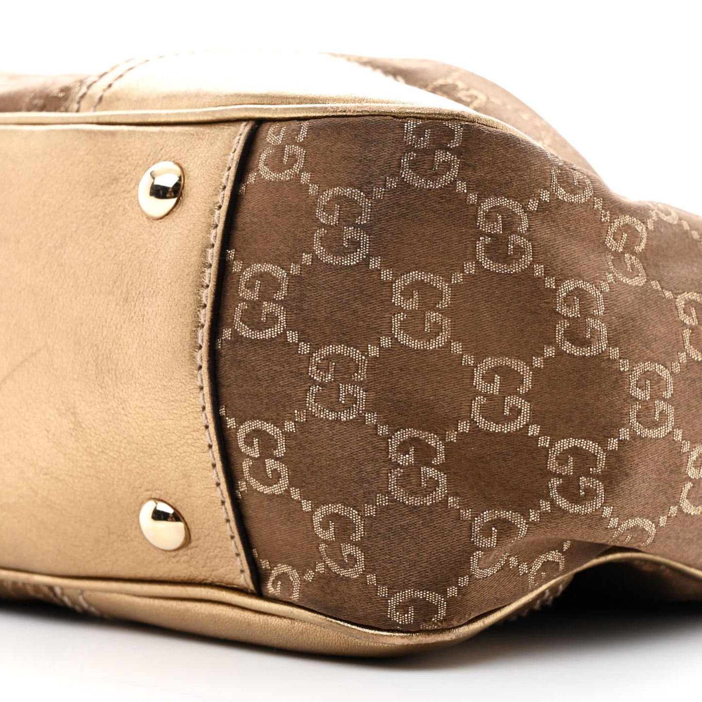 Monogram Medium Princy Tote Gold