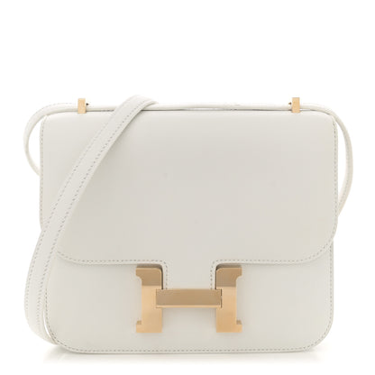 Hermes Swift Constance 18 New White 1 of 14