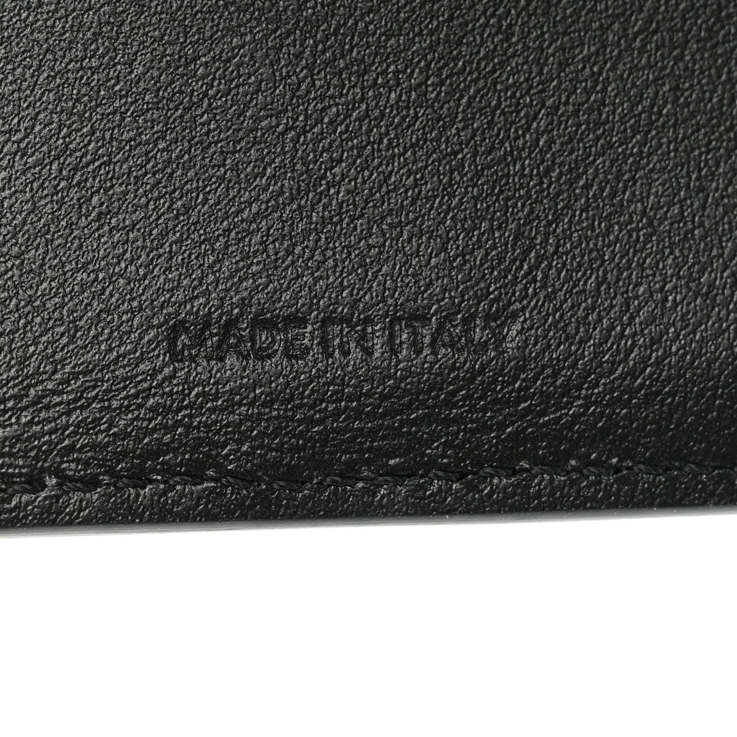 Celine Shiny Calfskin Small Triomphe Wallet Black 6 of 8