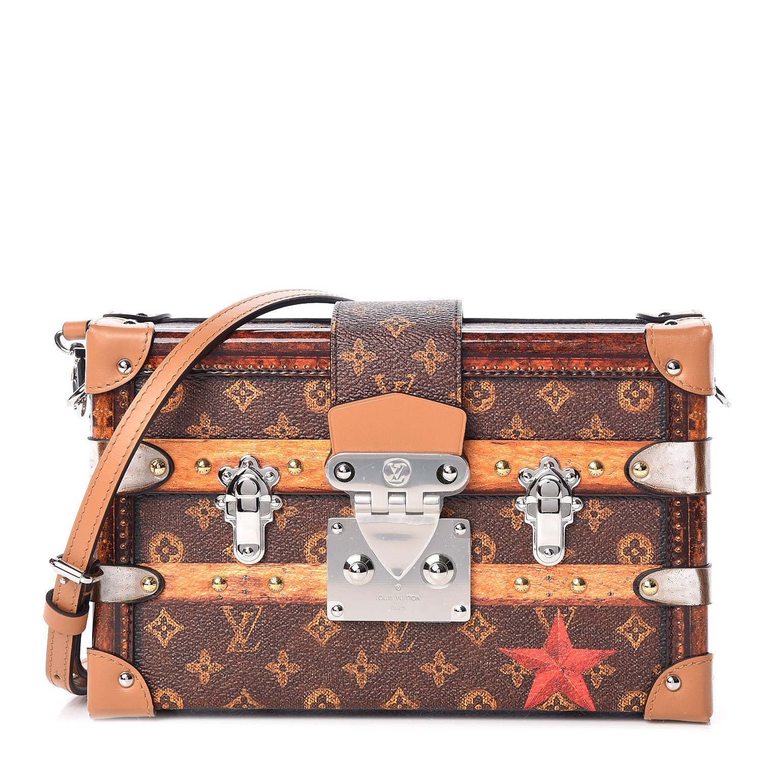 Louis Vuitton Transformed Monogram Petite Malle Time Trunk 1 of 11