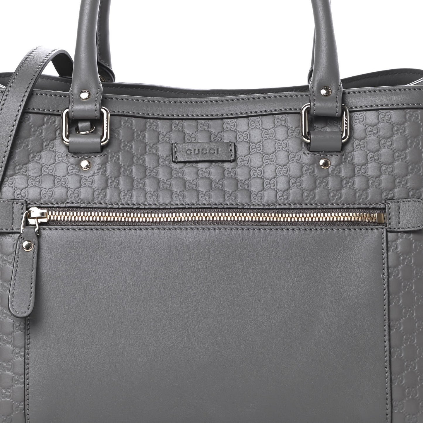 Soft Microguccissima Medium Tote Loess