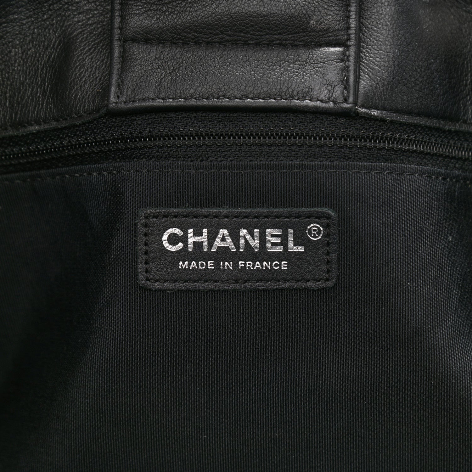 Chanel Calfskin Quilted Large Classic Shopping Tote Black 6 of 11