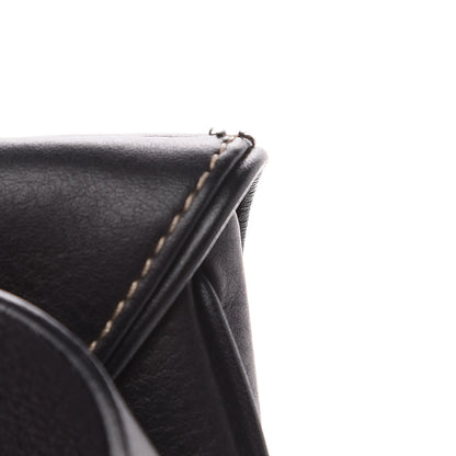 Christian Dior Grained Calfskin Saddle Belt Bag Black 10 of 11