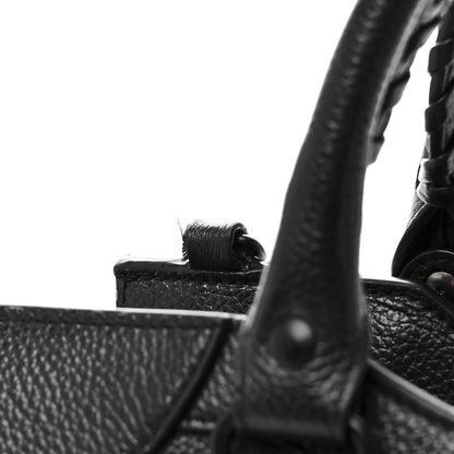Balenciaga Grained Calfskin Neo Classic Black Hardware S City Black 10 of 10