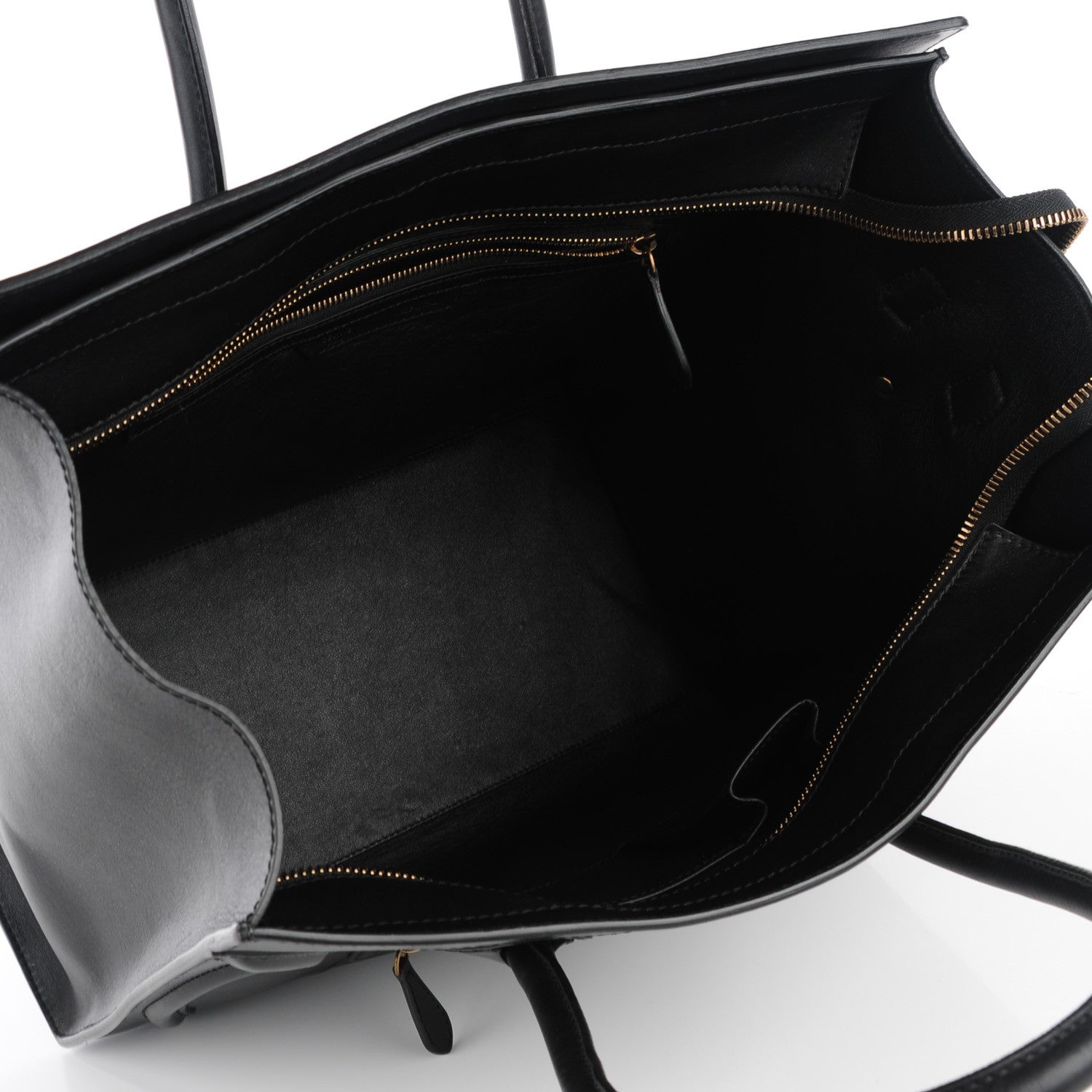 Celine Smooth Calfskin Medium Luggage Black 5 of 8