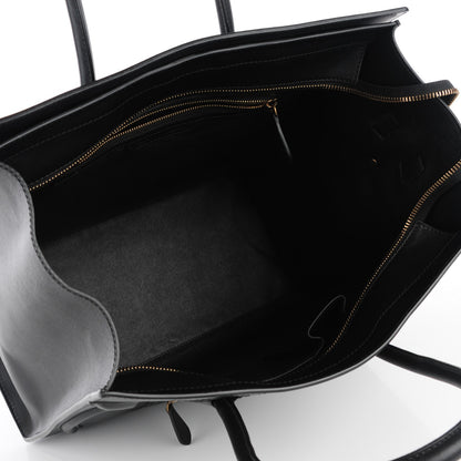 Celine Smooth Calfskin Medium Luggage Black 5 of 8
