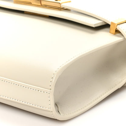 Saint Laurent Smooth Calfskin Mini Manhattan Shoulder Bag Crema Soft 9 of 9