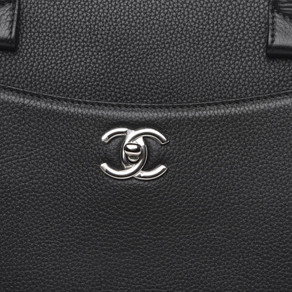 Chanel Grained Calfskin Medium Neo Executive Shopper Tote Black 8 of 12