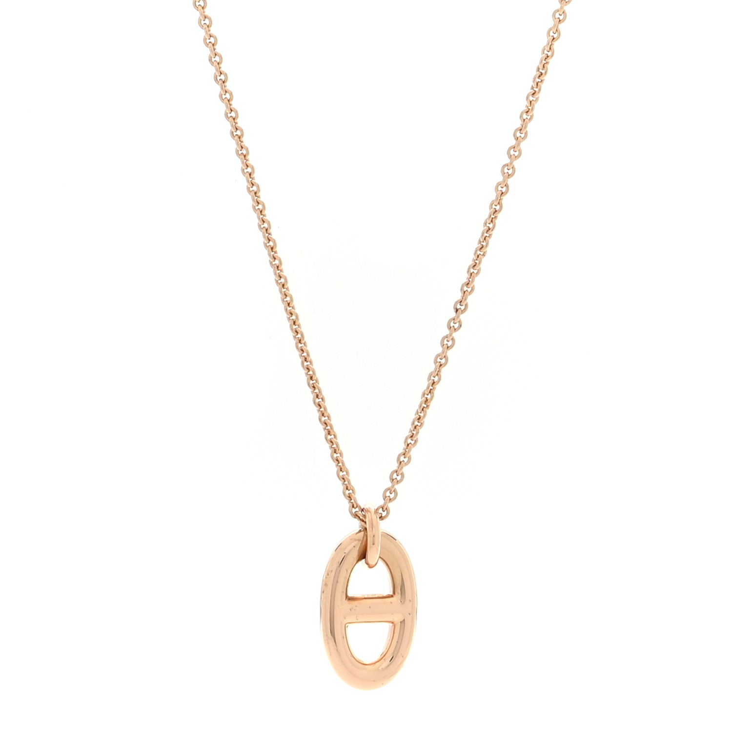 Hermes 18K Rose Gold PM Farandole Pendant Necklace 1 of 6
