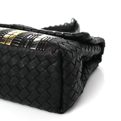 Bottega Veneta Nappa Intrecciato Small Tower Olimpia Bag Black 8 of 8