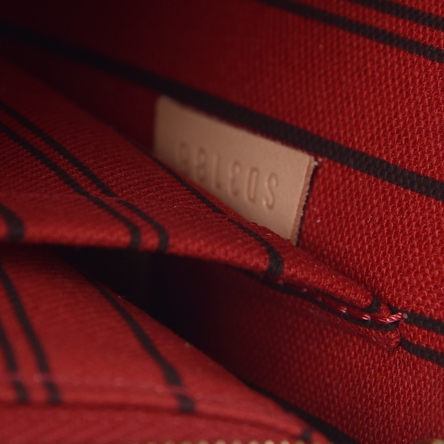 Louis Vuitton Monogram Neverfull MM GM Pochette Cherry 7 of 7