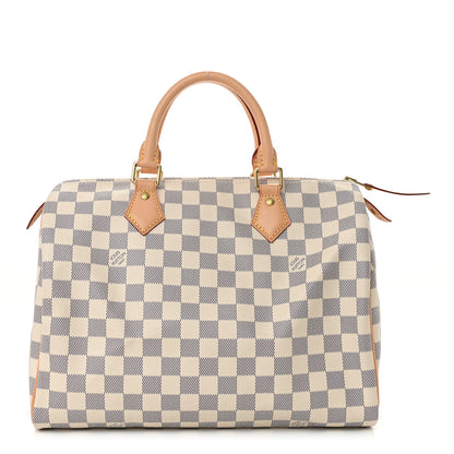Louis Vuitton Damier Azur Speedy 30 1 of 10