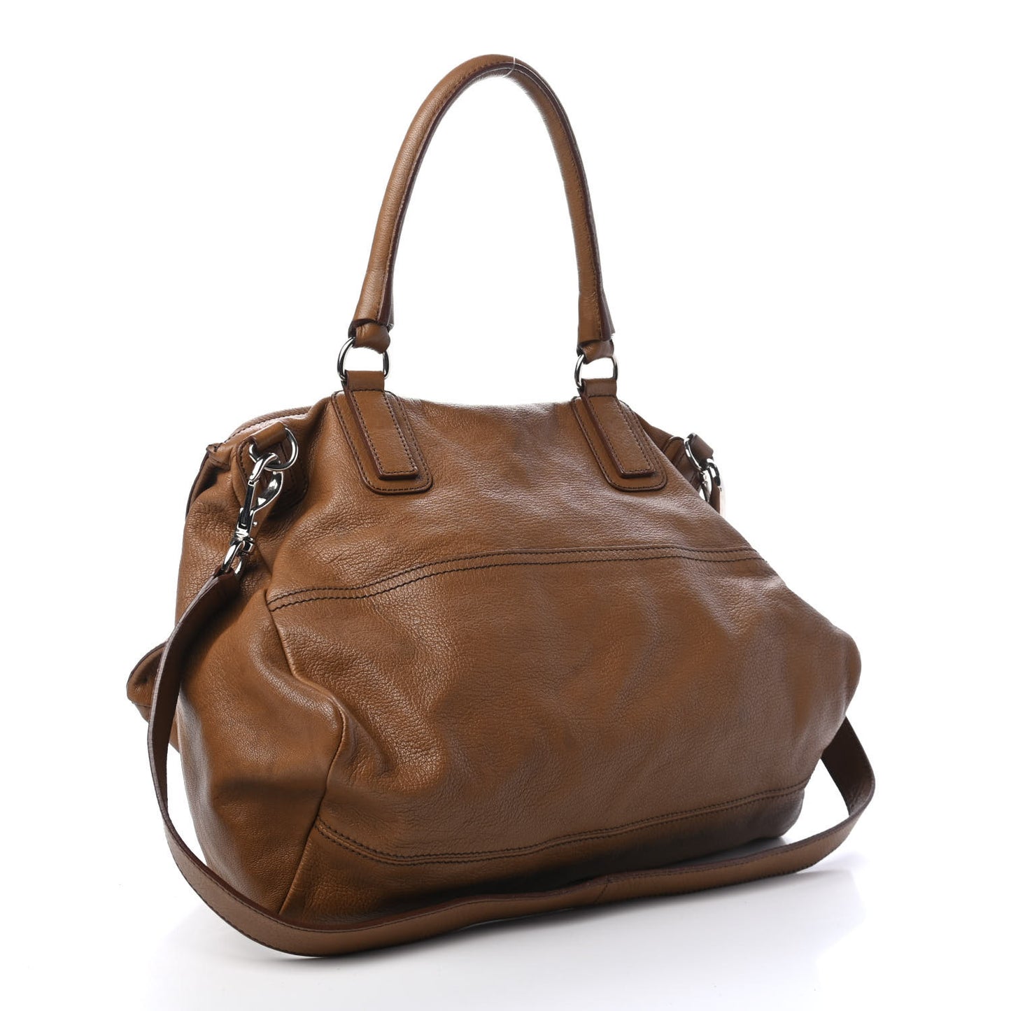 Sugar Goatskin Large Pandora Caramel