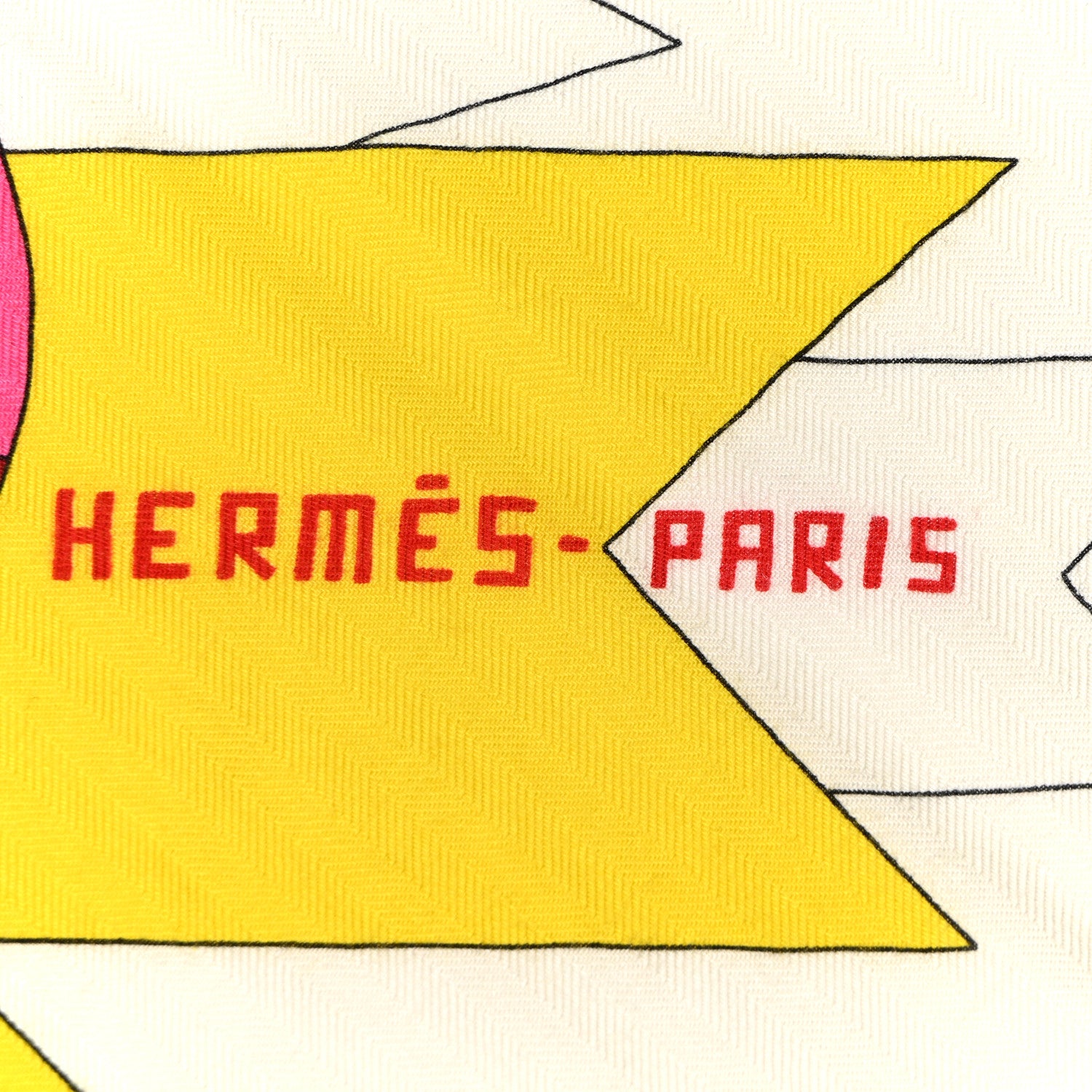 Hermes Cashmere Silk Cheval De Fete Shawl 140 Rose Vif White Multicolor 2 of 5