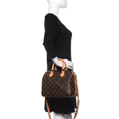 Louis Vuitton Monogram Speedy Bandouliere 25 3 of 13
