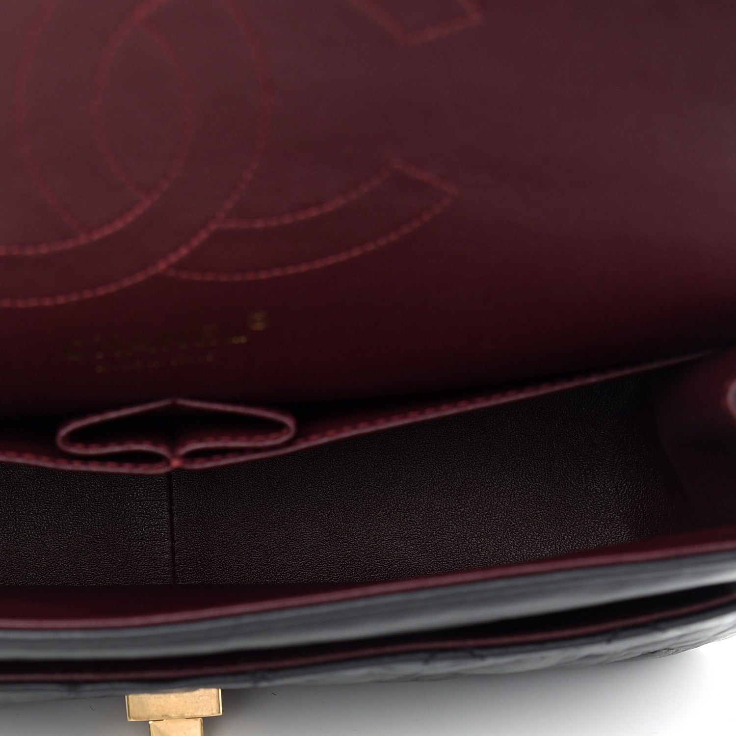 Chanel Aged Calfskin Quilted 2.55 Reissue 226 Flap Black 4 of 8