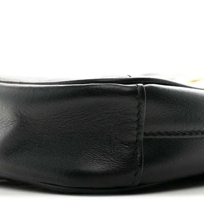 Gucci Calfskin Matelasse Mini GG Marmont Crossbody Bag Black 18 of 19