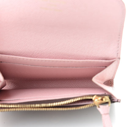 Louis Vuitton Monogram Rosalie Coin Purse Rose Ballerine 5 of 7