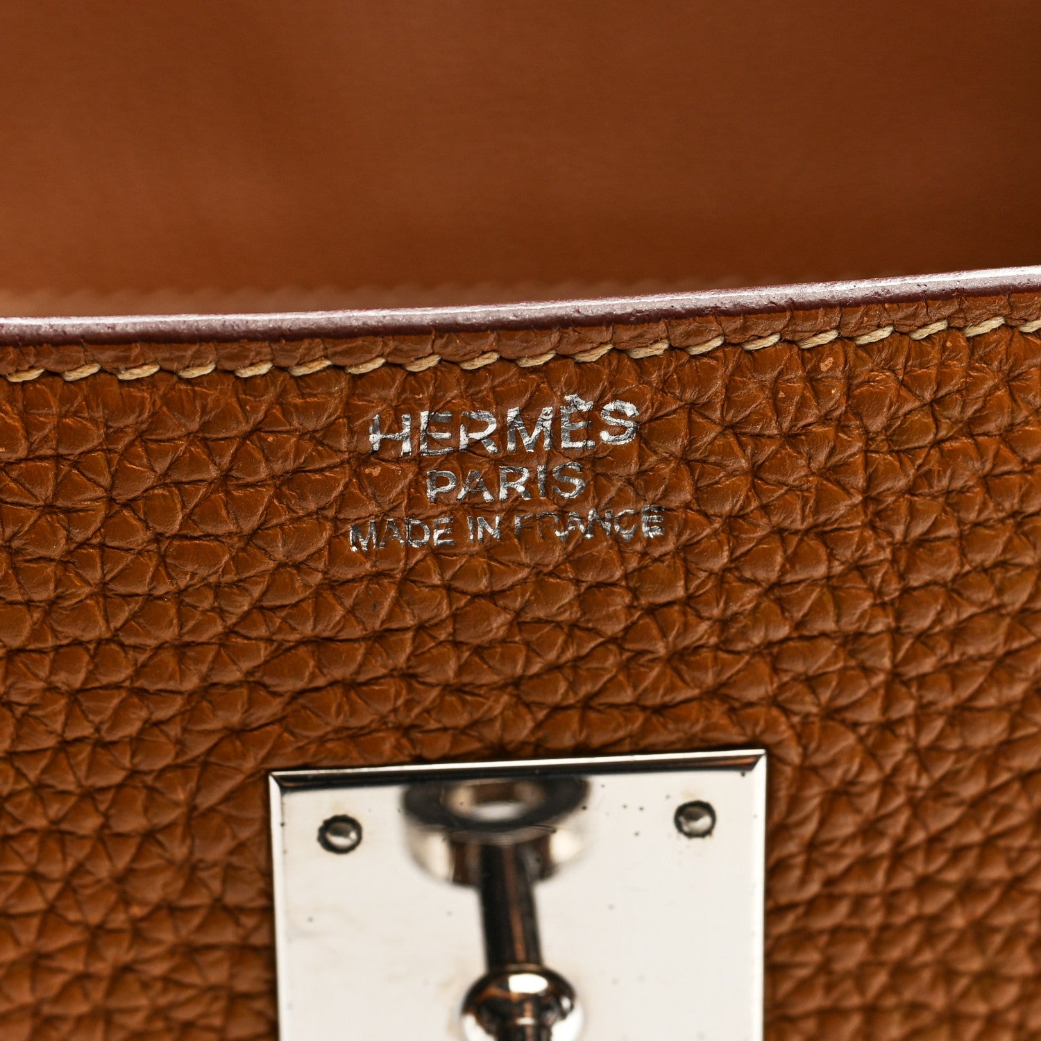 Hermes Togo Birkin 30 Gold 6 of 10