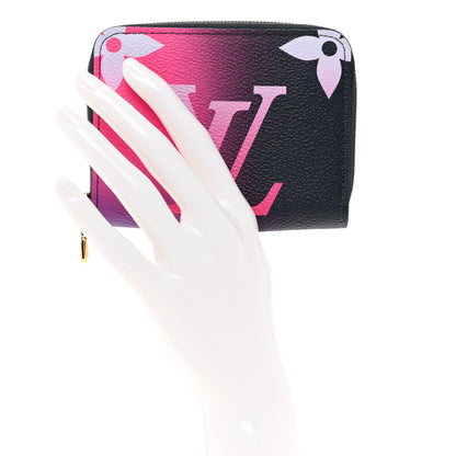 Louis Vuitton Monogram Giant Spring In The City Zippy Coin Purse Midnight Fuchsia 2 of 7