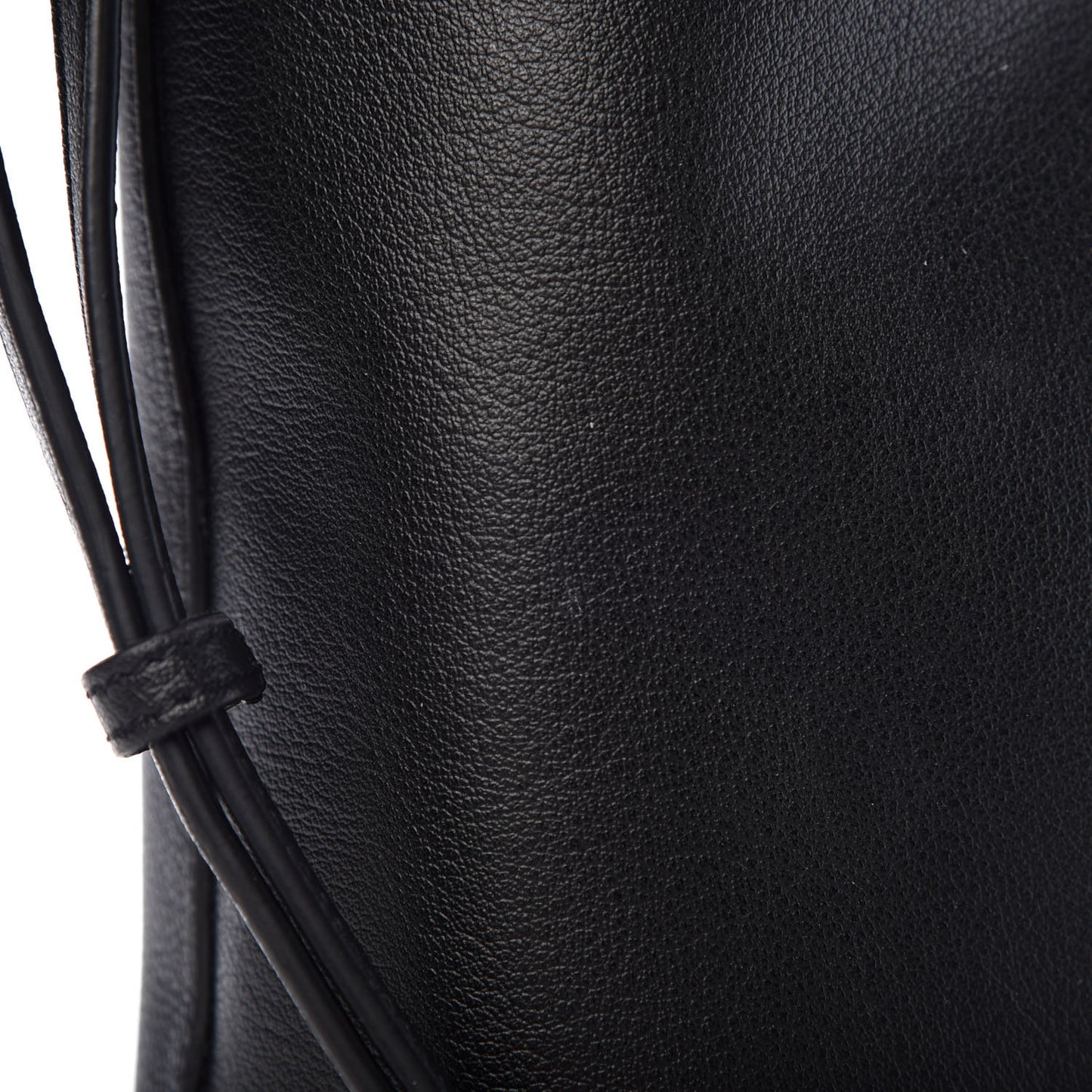 Calfskin Toy Shopping Tote Black