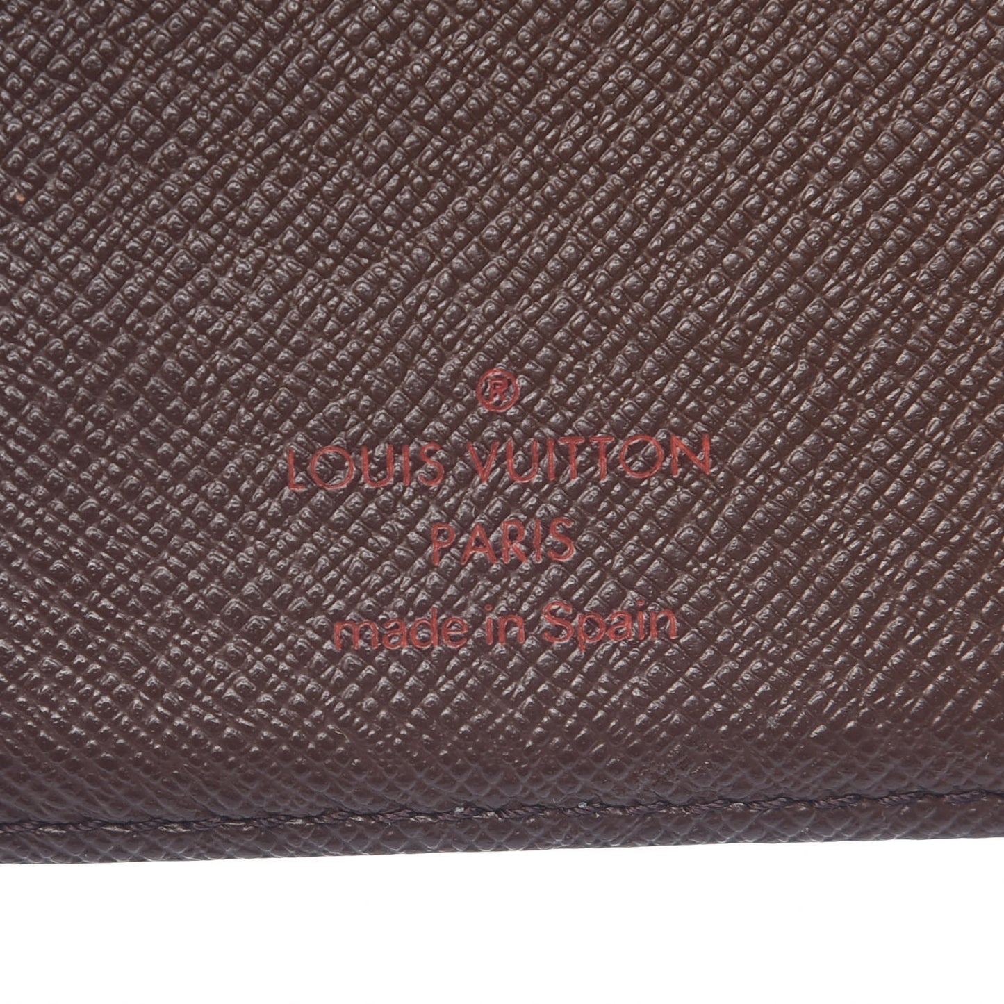 Damier Ebene Small Ring Agenda Cover