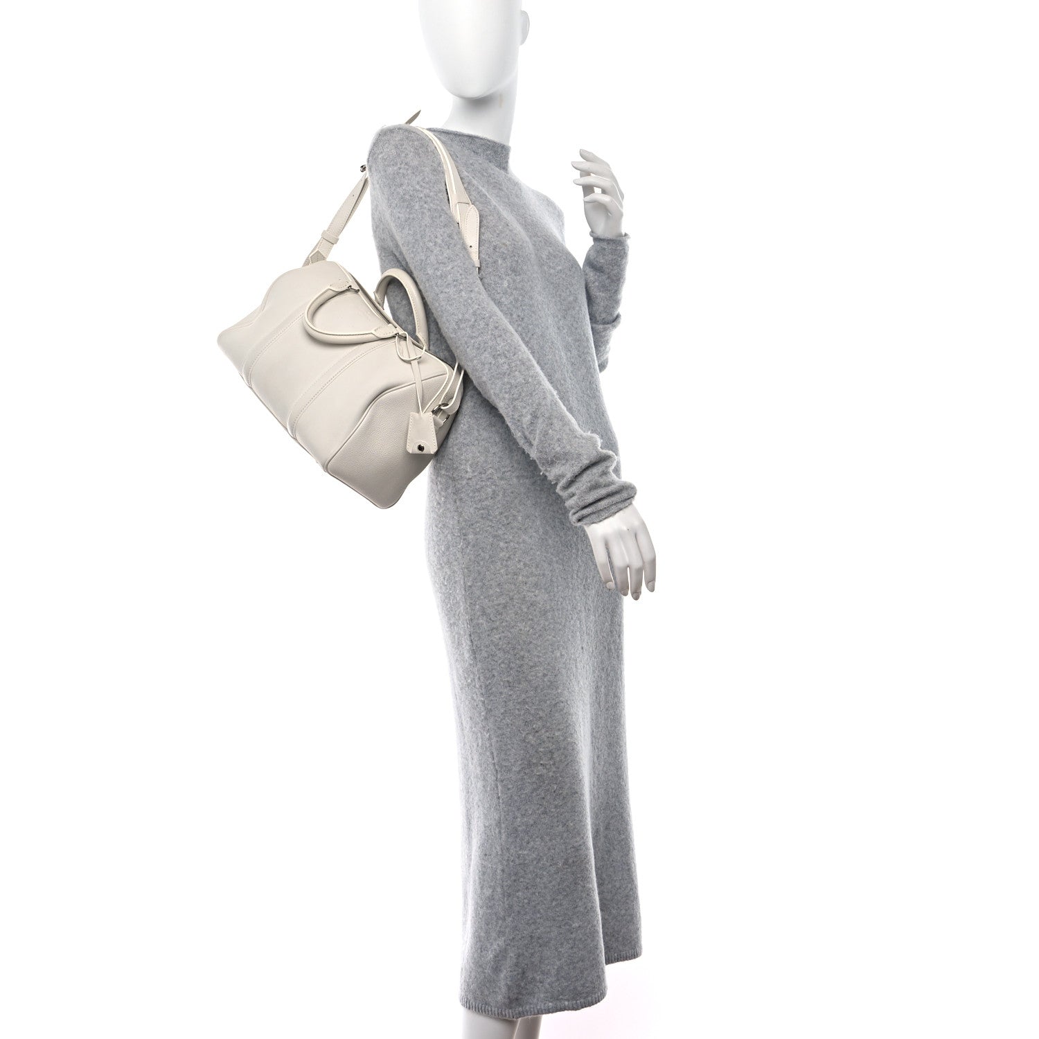 Louis Vuitton Veau Cachemire SC Bag PM White 2 of 16