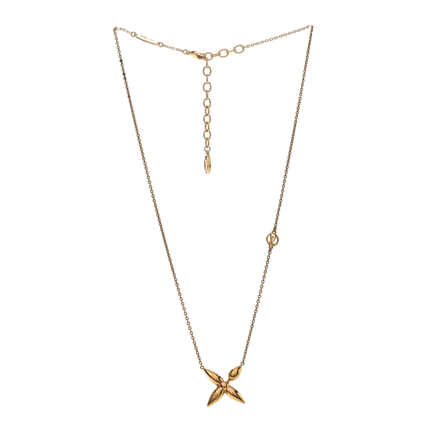 Metal Louisette Necklace Gold